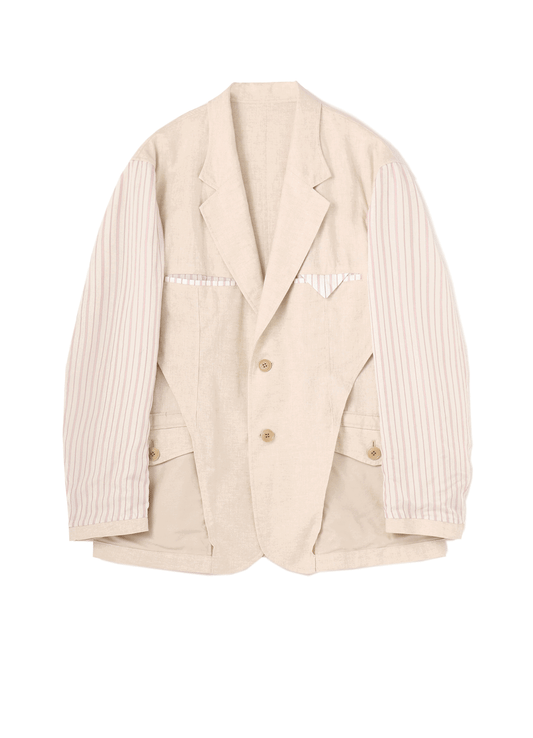 LI/C WASHER TWILL INSIDE OUT REVERSIBLE 2BS JACKET
