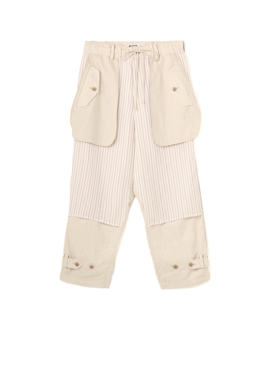 LI/C WASHER TWILL INSIDE OUT PANTS