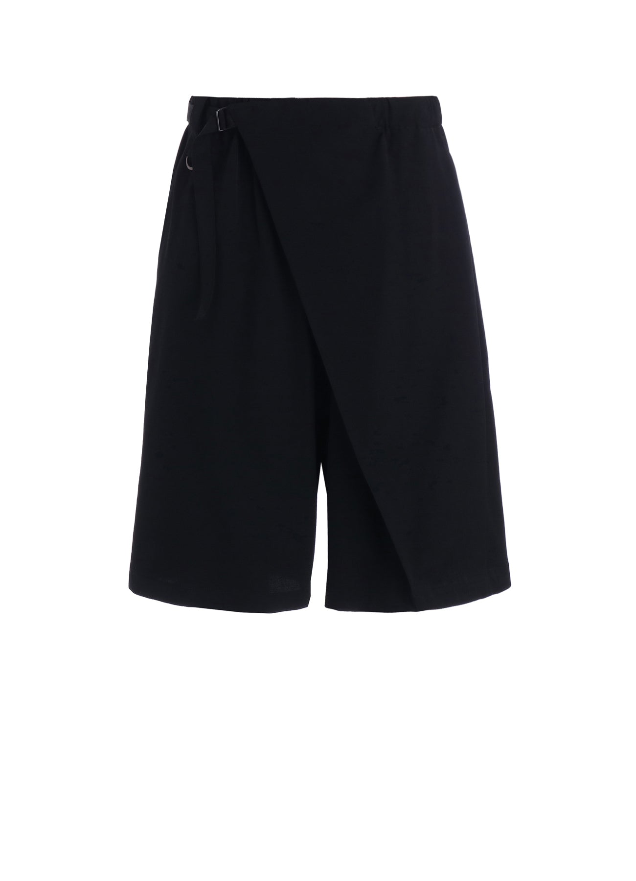 WASHER WOOL GABARDINE WRAP HALF PANTS – THE SHOP YOHJI YAMAMOTO