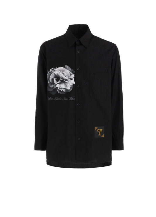 S'YTE x KOICHI IYODA ARTWORK PRINTED SHIRT -Die Nacht aus Blei-
