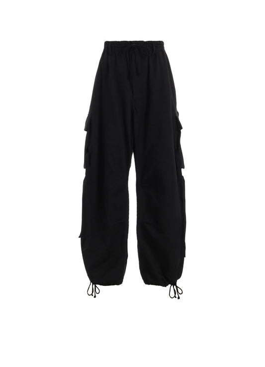 COTTON DRILL ARMY TECHNO PANTS