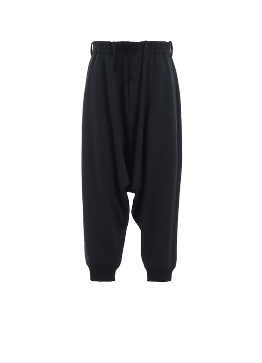 PE/SMOOTH JERSEY RIBBED HEMS BALLOON SARUEL PANTS