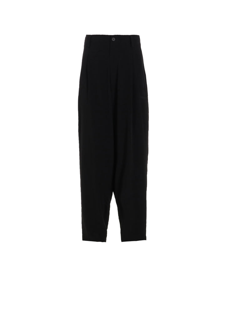 CREPE de CHINE SIde TUCK TROUSERS