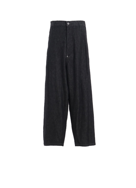 7oz TWO-TONE DENIM 5POCKET WIDE PANTS