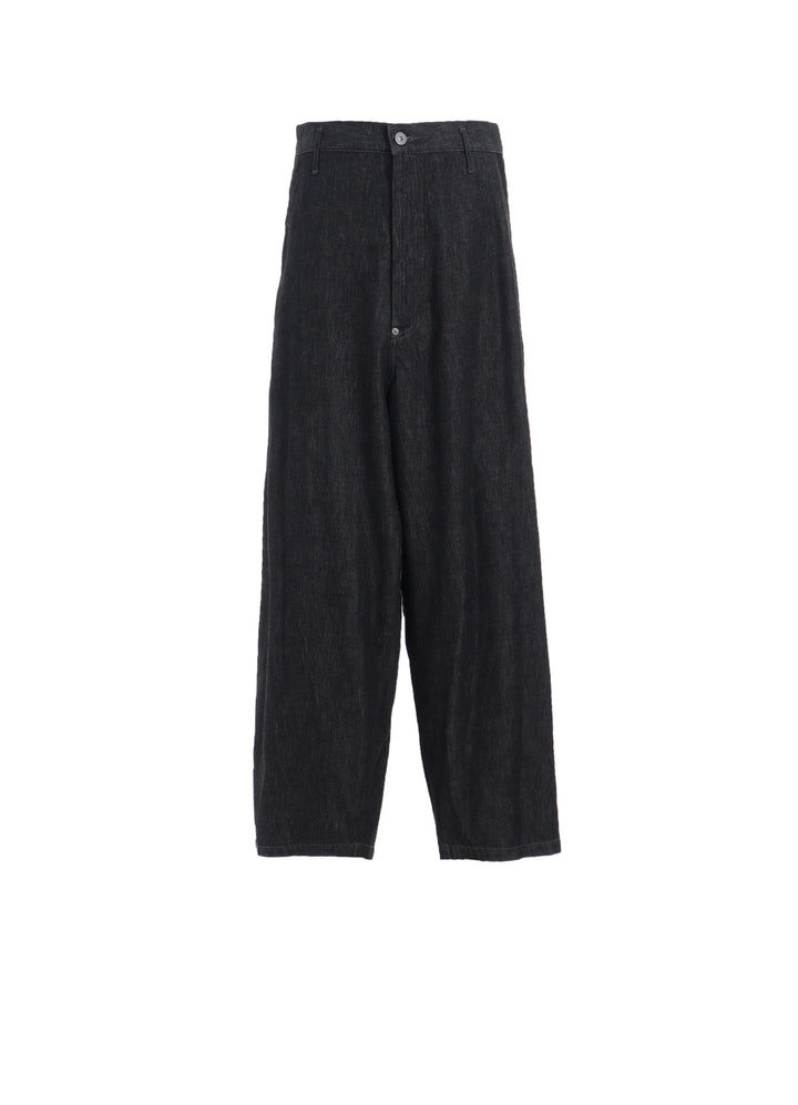 7oz TWO-TONE DENIM 5POCKET WIDE PANTS