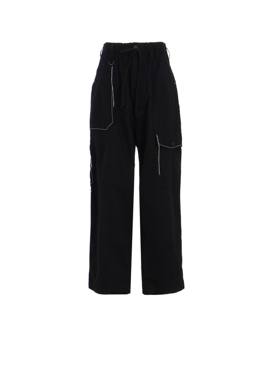 COTTON TWILL COLOR STITCHING WORK PANT