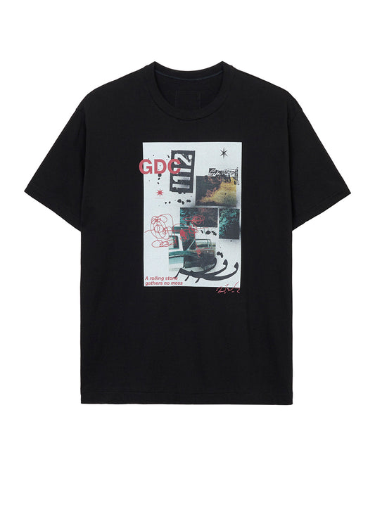 S’YTE × GDC Collaborate Collection- COLLAGE ART GRAPHIC T-SHIRT -fluctuatingly 01-