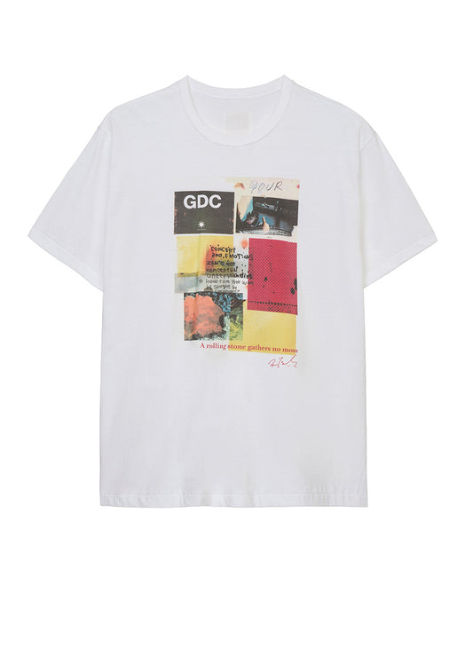 S’YTE × GDC Collaborate Collection- COLLAGE ART GRAPHIC T-SHIRT -fluctuatingly 03-
