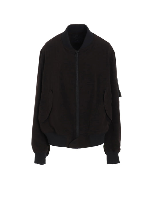 CREPE de CHINE BOMBER JACKET