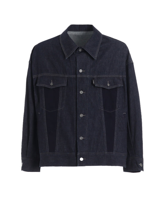 7oz TWO-TONE DENIM TRUCKER JACKET