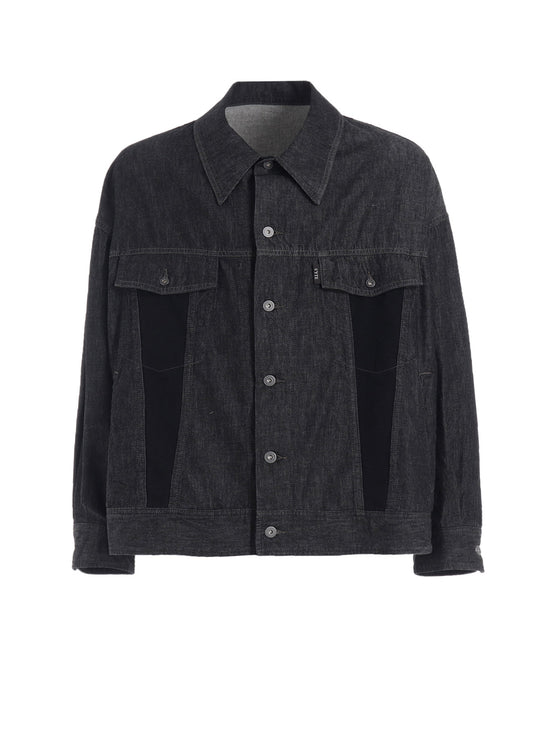 7oz TWO-TONE DENIM TRUCKER JACKET