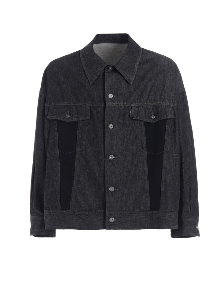 7oz TWO-TONE DENIM TRUCKER JACKET