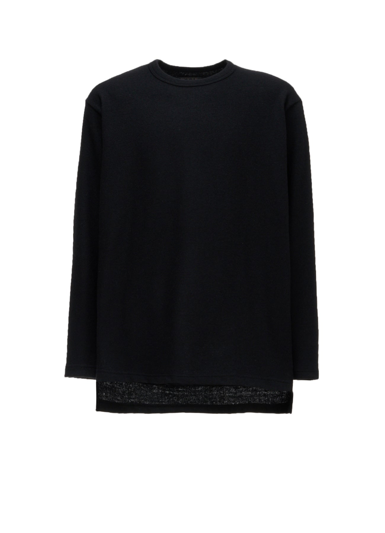 AIRY WOOL BLEND JERSEY EMBROIDERED T-SHIRT – THE SHOP YOHJI YAMAMOTO