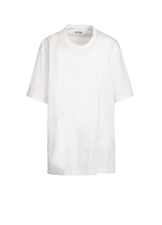 COTTON JERSEY LAYERED T-SHIRT