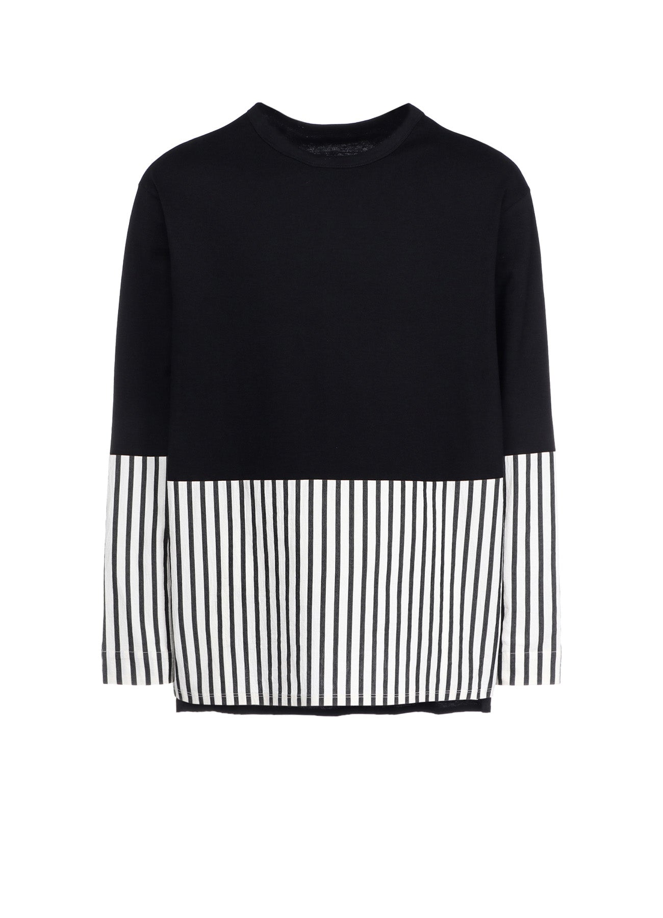 COTTON STRIPE SWITCHING SHIRT (L) – THE SHOP YOHJI YAMAMOTO
