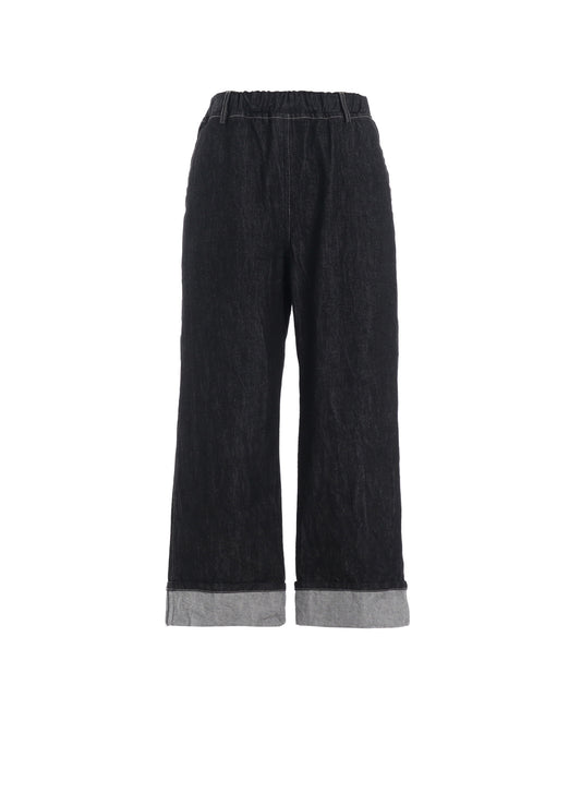 11.5oz DENIM CUFFED HEM PANTS