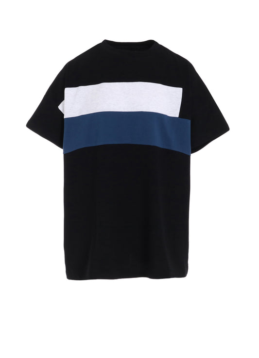 40/2 COTTON JERSEY SWITCHING PULLOVER