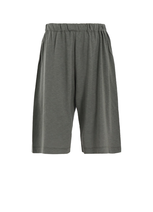 SLAB JERSEY KNEE-LENGTH PANTS