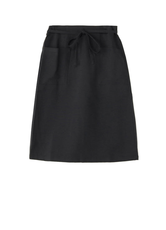 POLYESTER CHAMBRAY WRAP APRON