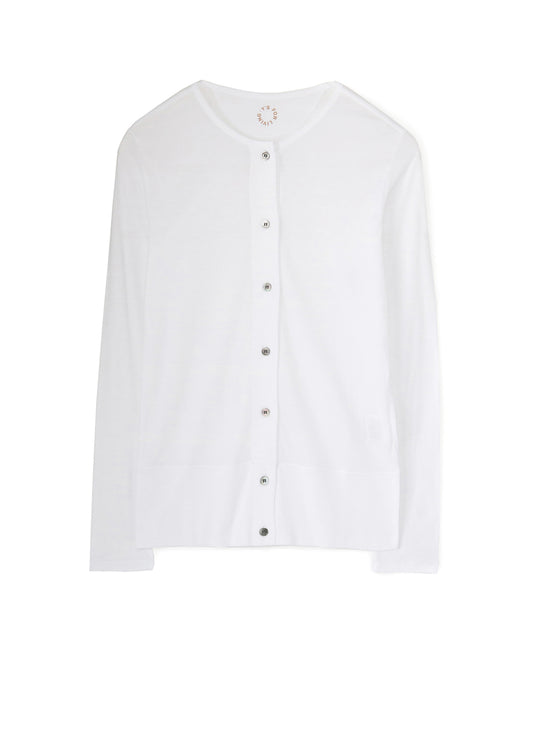 60/- COTTON SOFT RIB JERSEY CARDIGAN