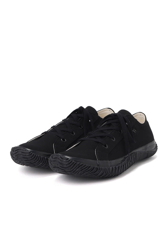 COTTON CANVAS LOW-TOP SNEAKERS