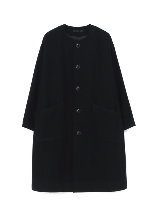 AIRY MOSSER COLLARLESS COAT