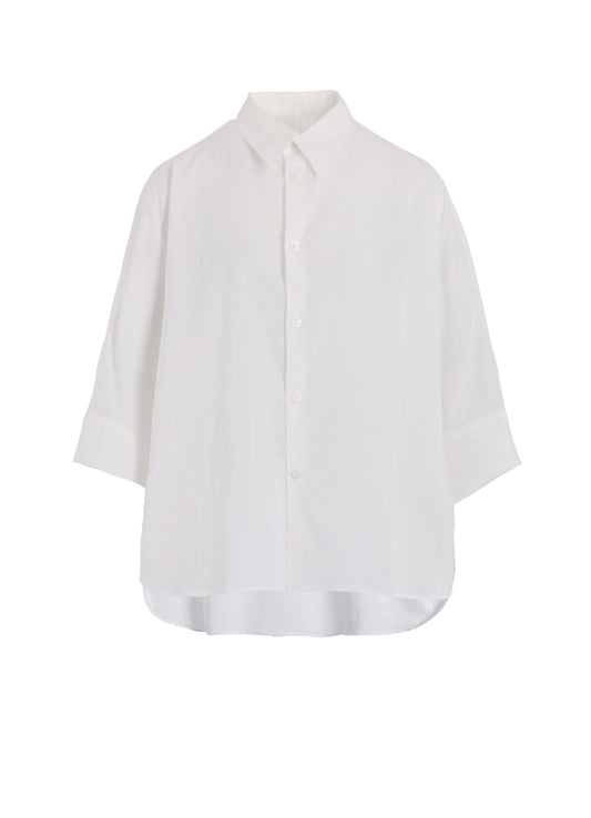 COTTON LAWN CAPE BLOUSE