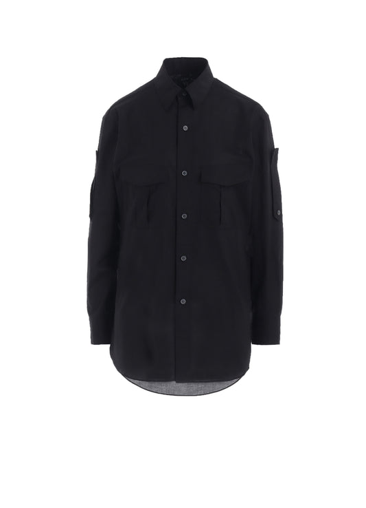 COTTON LAWN DOUBLE POCKET BLOUSE