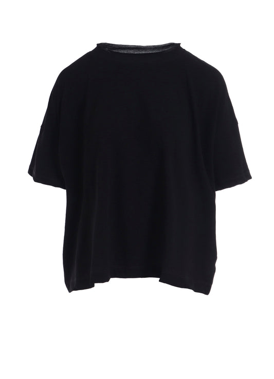 60/- COTTON  HARD TWISTED HALF SLEEVE T