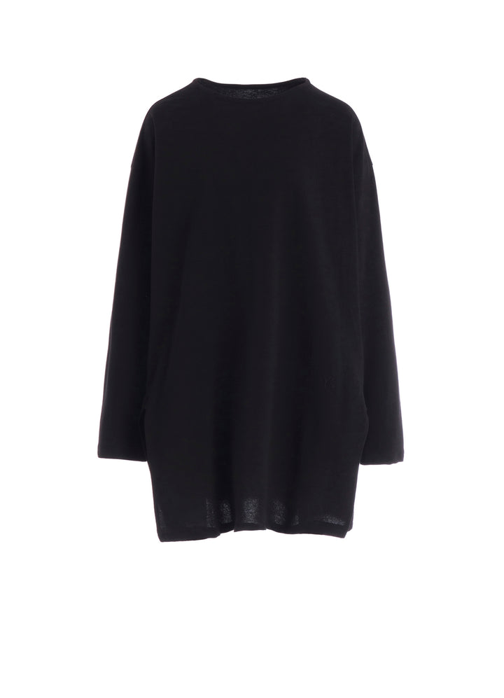 COTTON INLAY PULL OVER