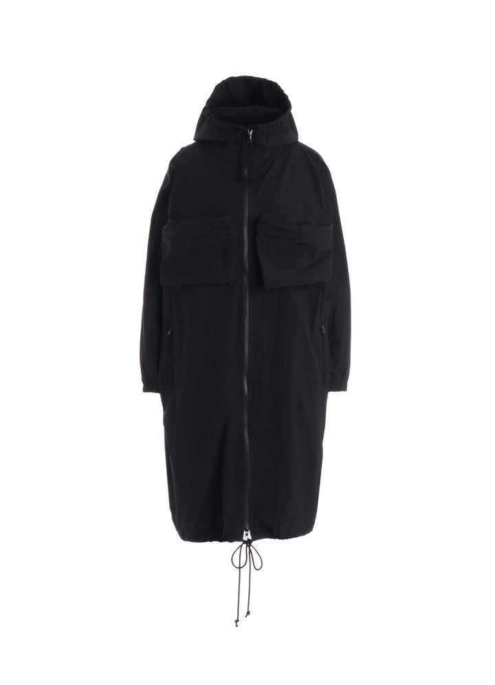 NY/ JET TAFFETA ZIP UP POCKET COAT
