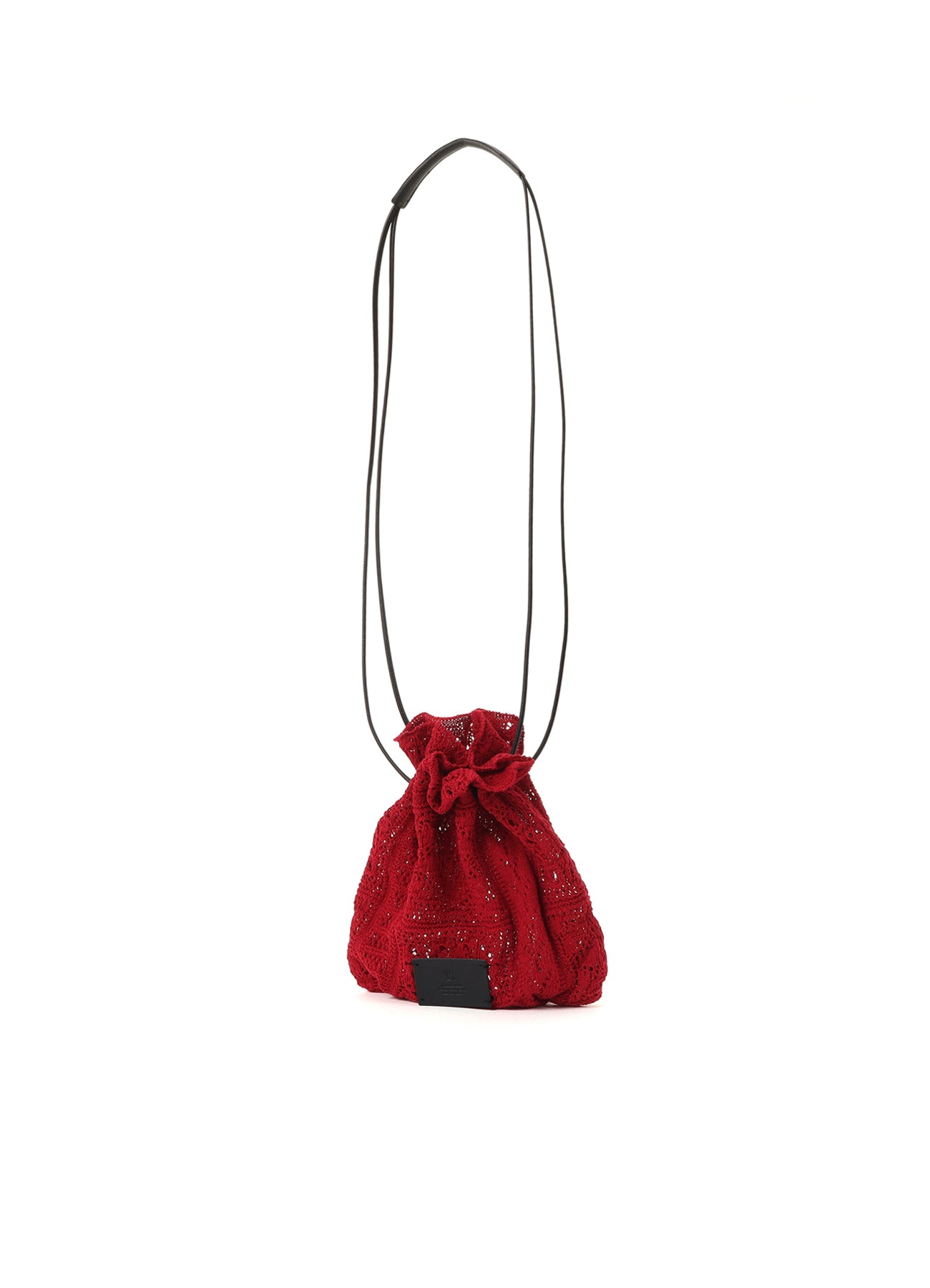 MEXICAN TILE PATTERN KNIT DRAWSTRING BAG – THE SHOP YOHJI YAMAMOTO
