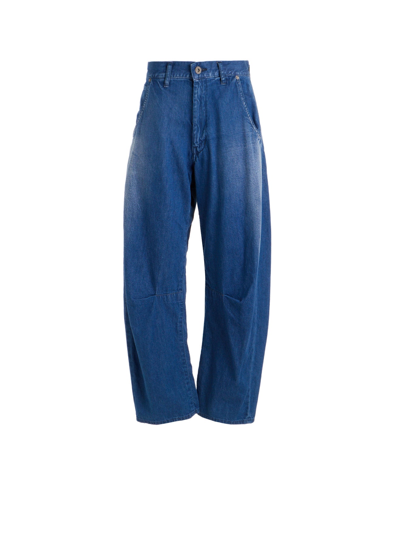 8OZ SPOTTED DENIM WIDE PANTS WITH GUSSET – THE SHOP YOHJI YAMAMOTO