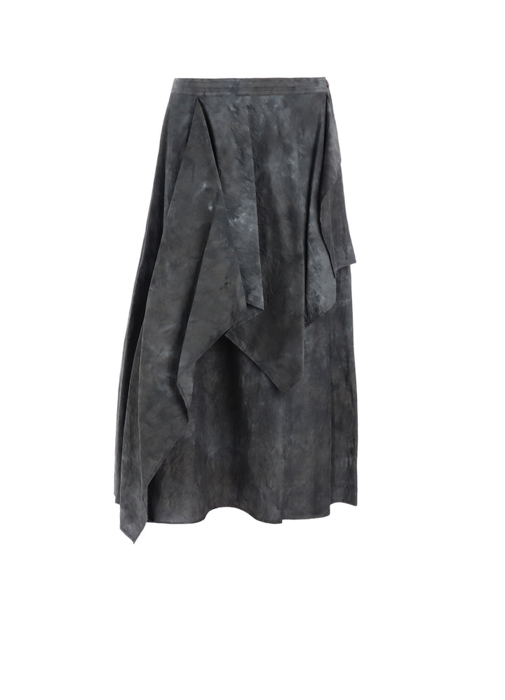 "CHUSEN" DRAPE SKIRT