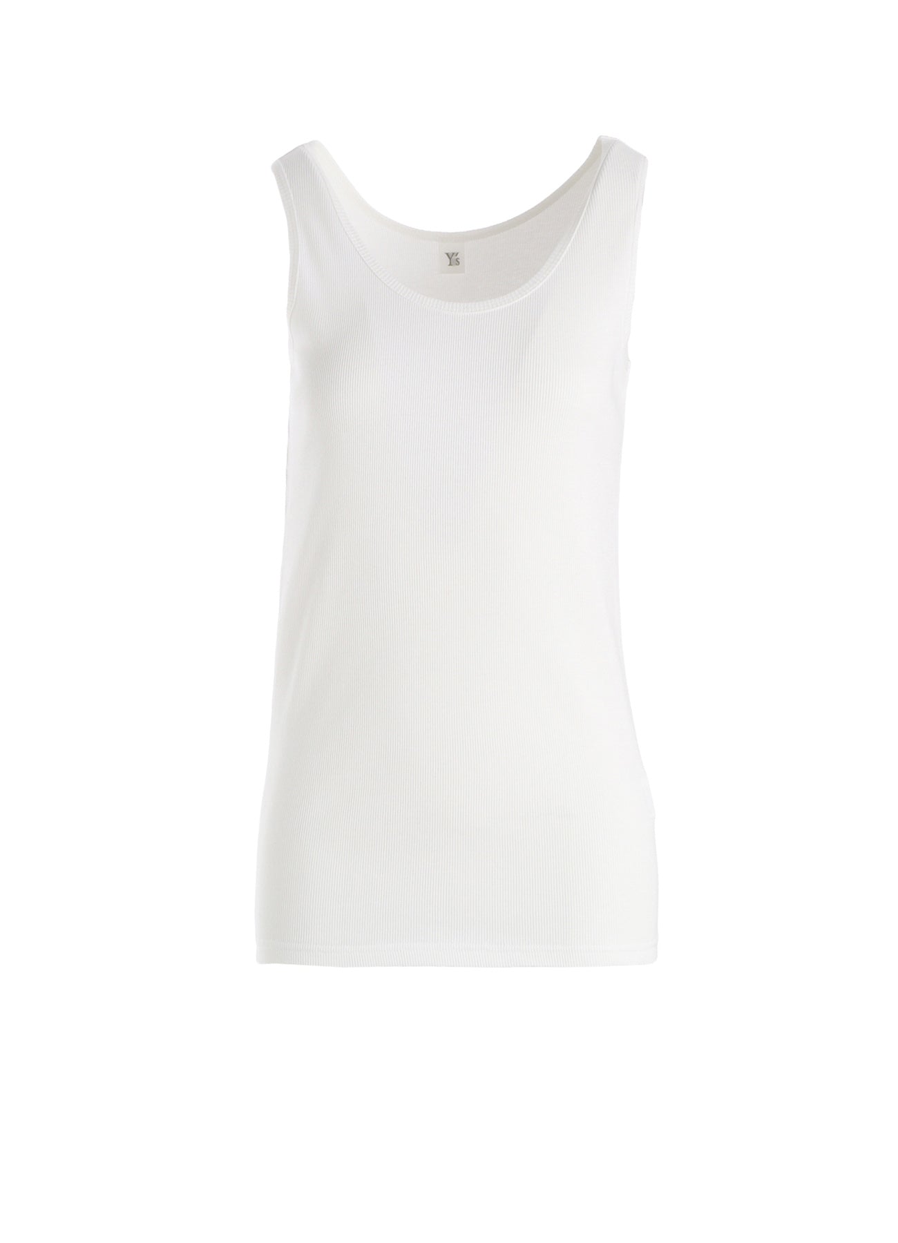 COTTON RIB TANK TOP – THE SHOP YOHJI YAMAMOTO