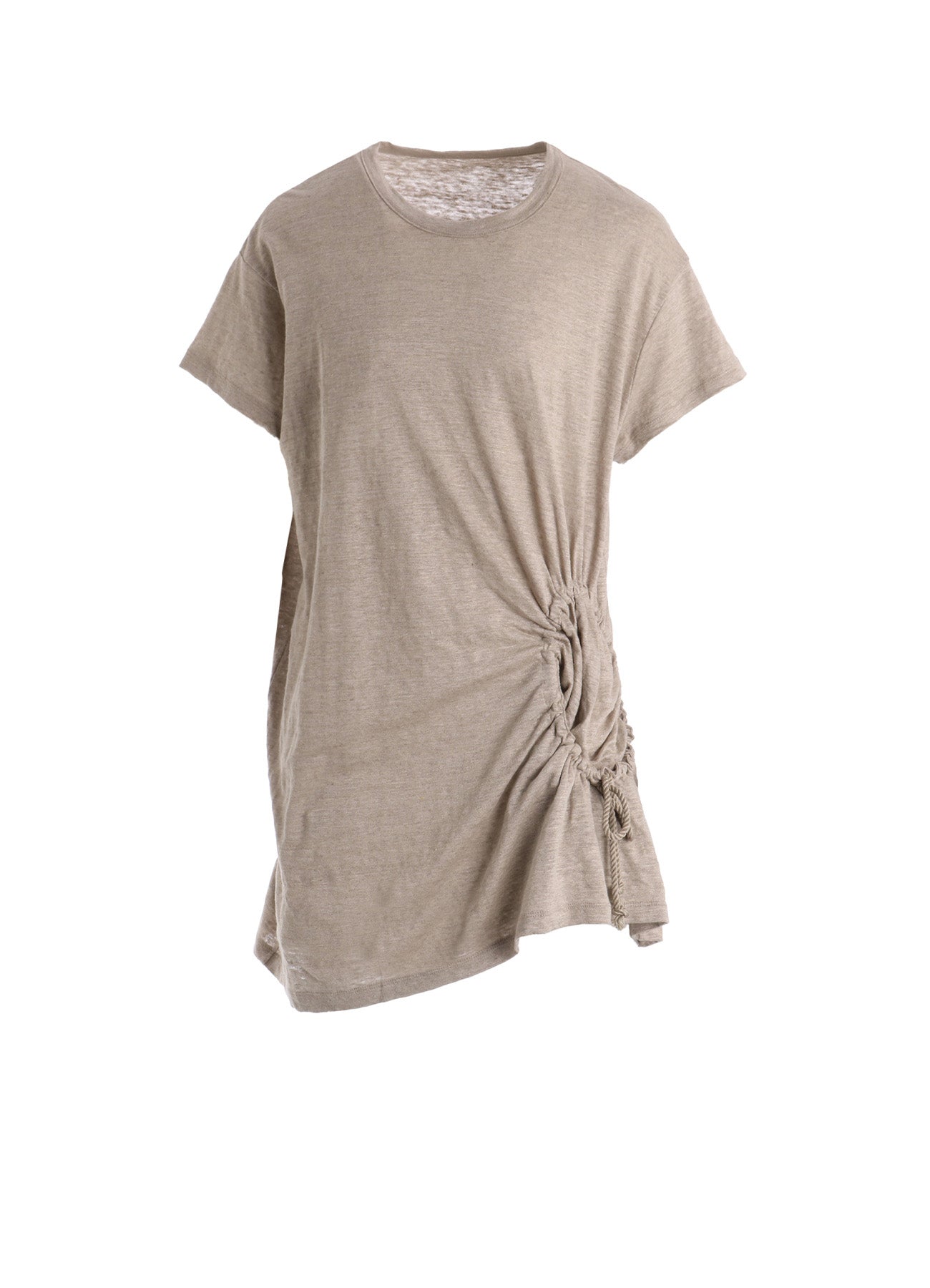 とっしー LINEN JERSEY SHIRRING POCKET TEE – THE SHOP YOHJI YAMAMOTO