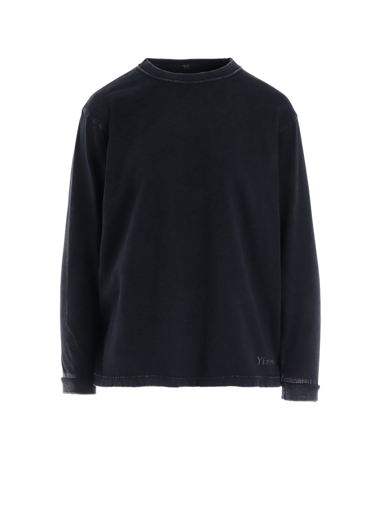 7.4OZ COTTON JERSEY SULFUR-DYED LONG SLEEVE TEE – THE SHOP YOHJI