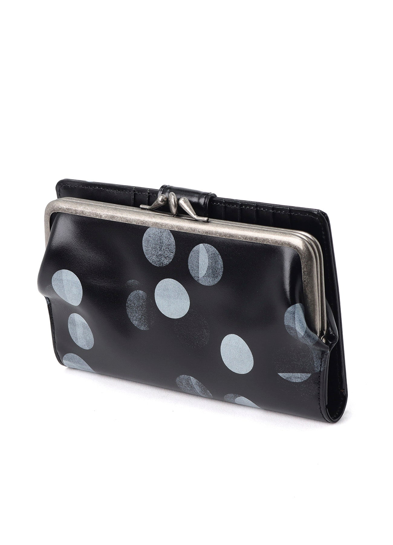 DOT PRINT GLOSSY SMOOTH LEATHER LONG WALLET – THE SHOP YOHJI YAMAMOTO