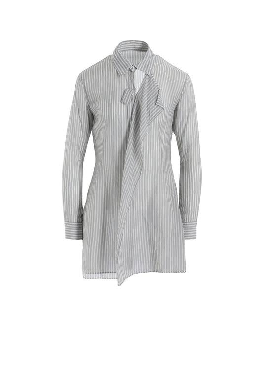 CUPRO STRIPE FRONT CLOTH SHIRT