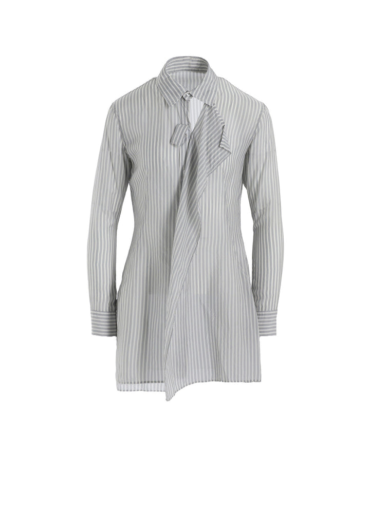 CUPRO STRIPE FRONT CLOTH SHIRT