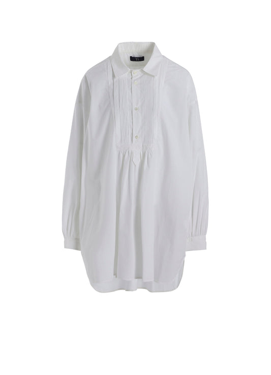 COMPACT TYPEWRITER PIN TUCKED BLOUSE