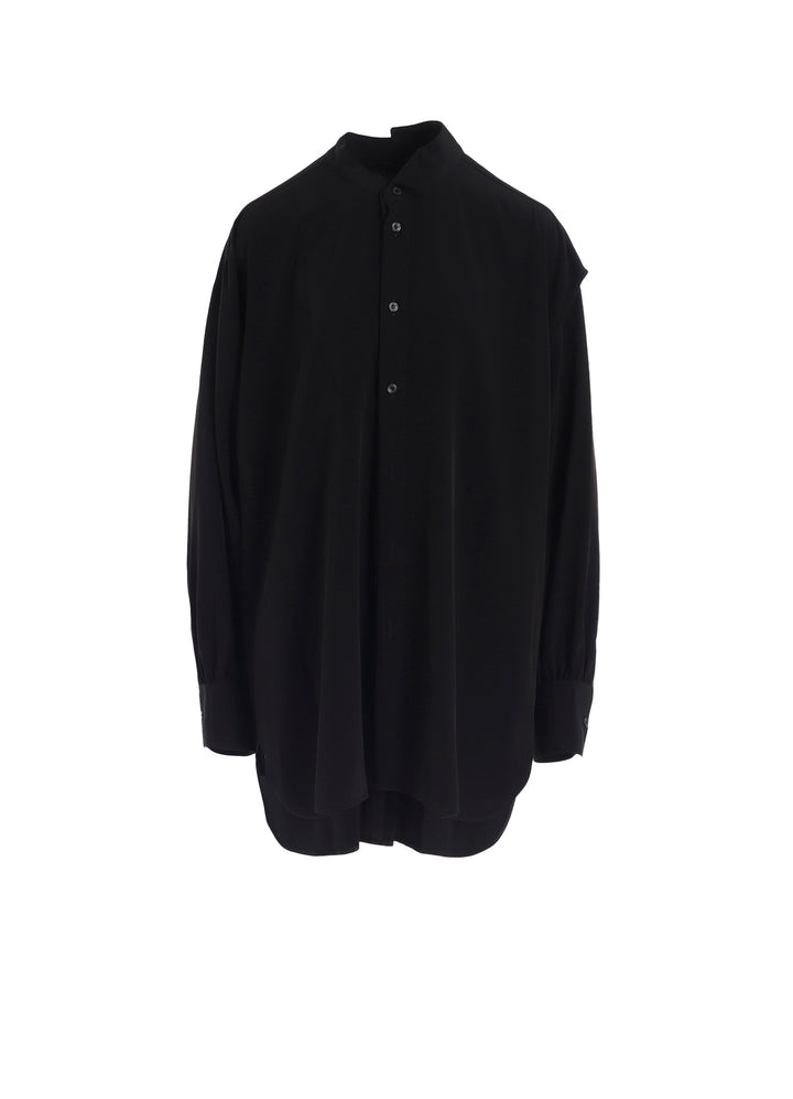 TA/PE SUPER VIYON TUSSER PANEL DOUBLE BLOUSE