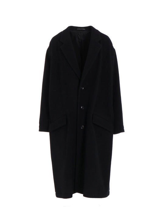 WOOL MOSSER 3-BUTTON TAILORED COAT
