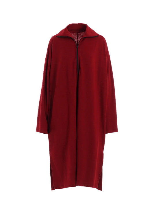 MILD WASHABLE JERSEY STAND-UP COLLAR DRESS