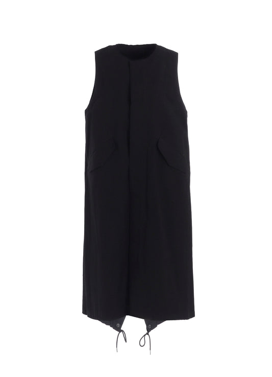 C/RY GABARDINE FISH TAIL DRESS
