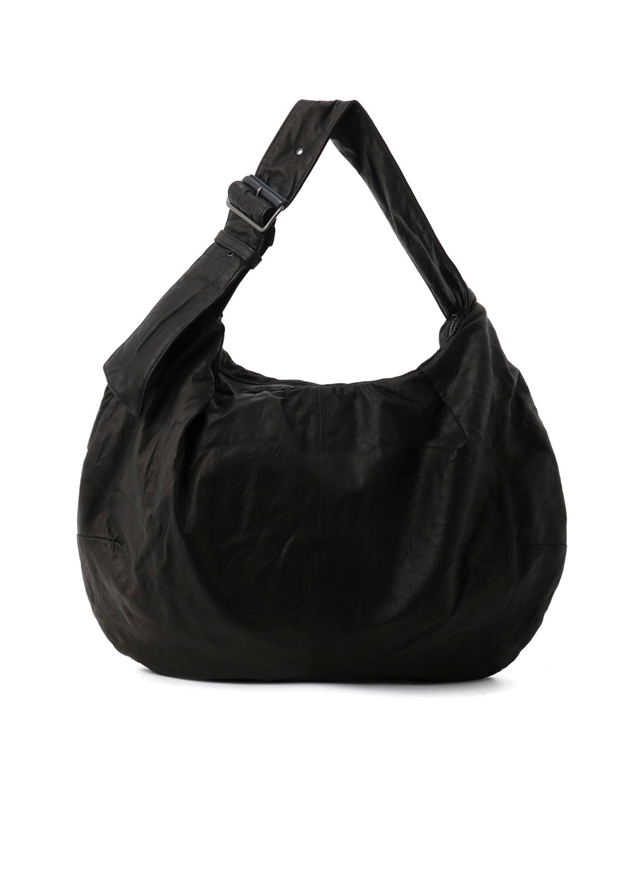 SOFT LEATHER GYOZA-STYLE BAG – THE SHOP YOHJI YAMAMOTO