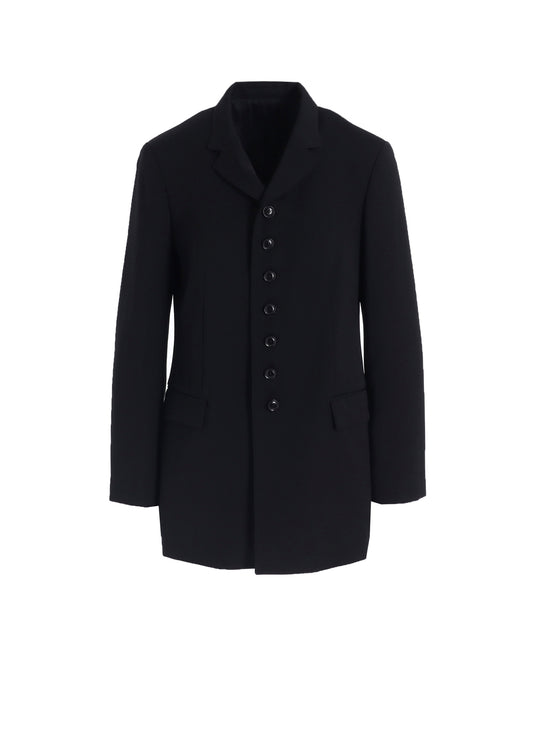 WOOL GABARDINE TAILORED JACKET