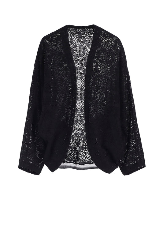 LACE DOLMAN SLEEVE JACKET