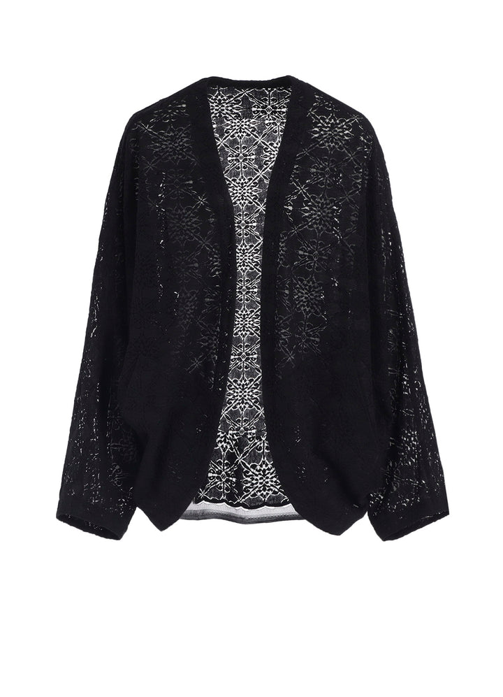 LACE DOLMAN SLEEVE JACKET