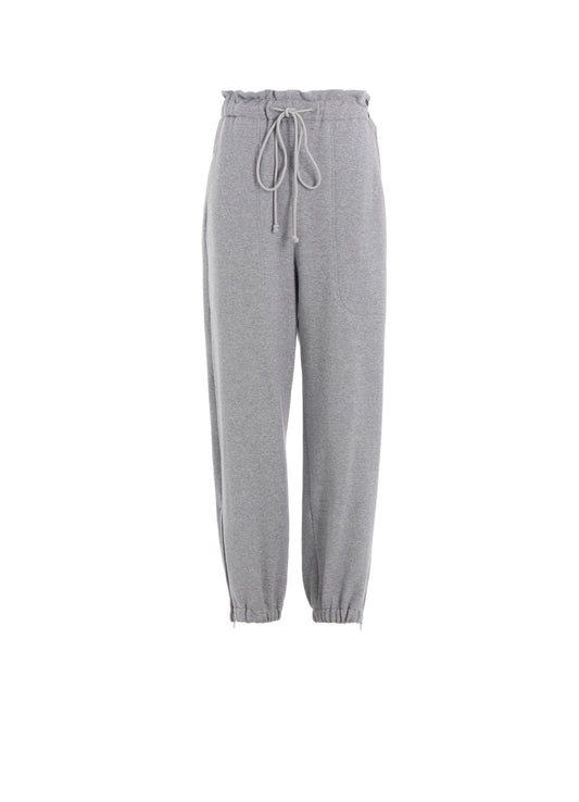 HEAVY FLEECE ELASTIC WAIST/HEM PANTS